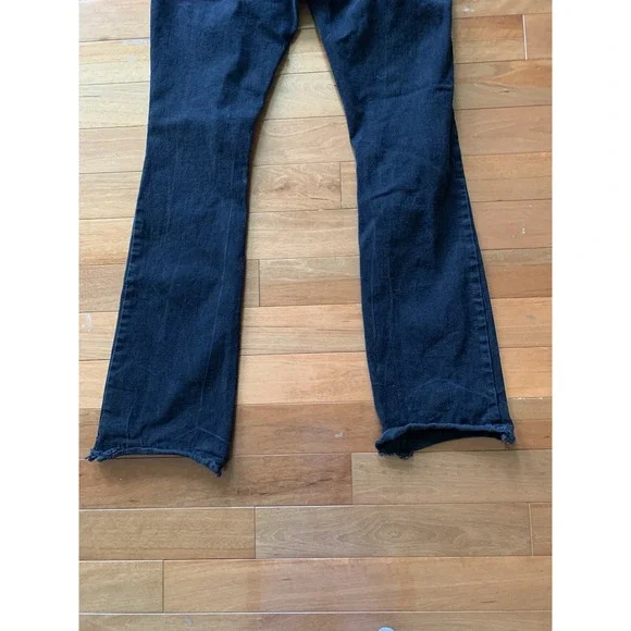 Rebel Minds Men's Black Denim Jeans Size‎ 38 32 (hem cut down from 35), Cotton+ - Picture 4 of 7